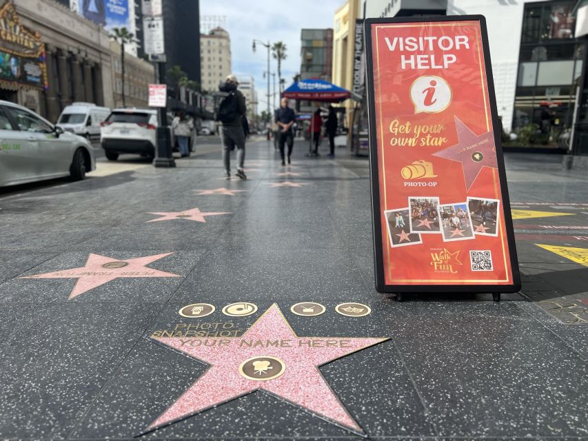 Hollywood: Make Your Own Star Walk of Fame Photo Experience - What the Hollywood star experience really is
