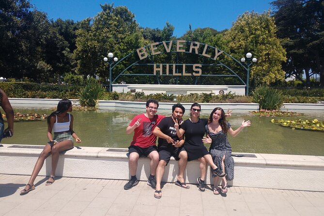 Hollywood to Beverly Hills Sightseeing Tour from Orange County - Getting a clear Hollywood Sign photo