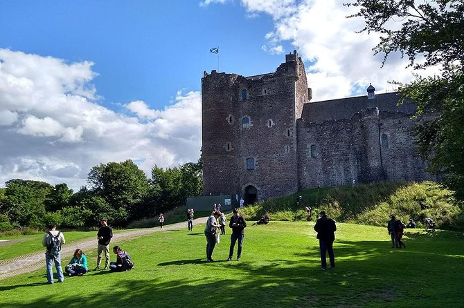 Jamie Fraser Outlander tour to Lallybroch tours Edinburgh - Doune Castle, the real Castle Leoch