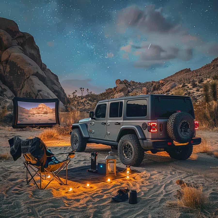 Las Vegas: Couple's Movie Night in the Mountains - Leaving the Strip for Lovell Canyon