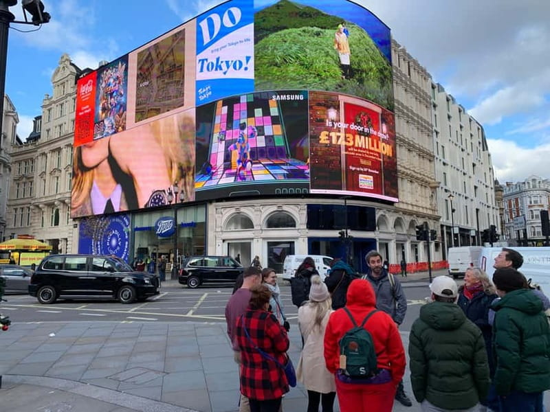 Lights, Camera, London! Movie Locations Walking Tour - Starting under the lights at Piccadilly Circus