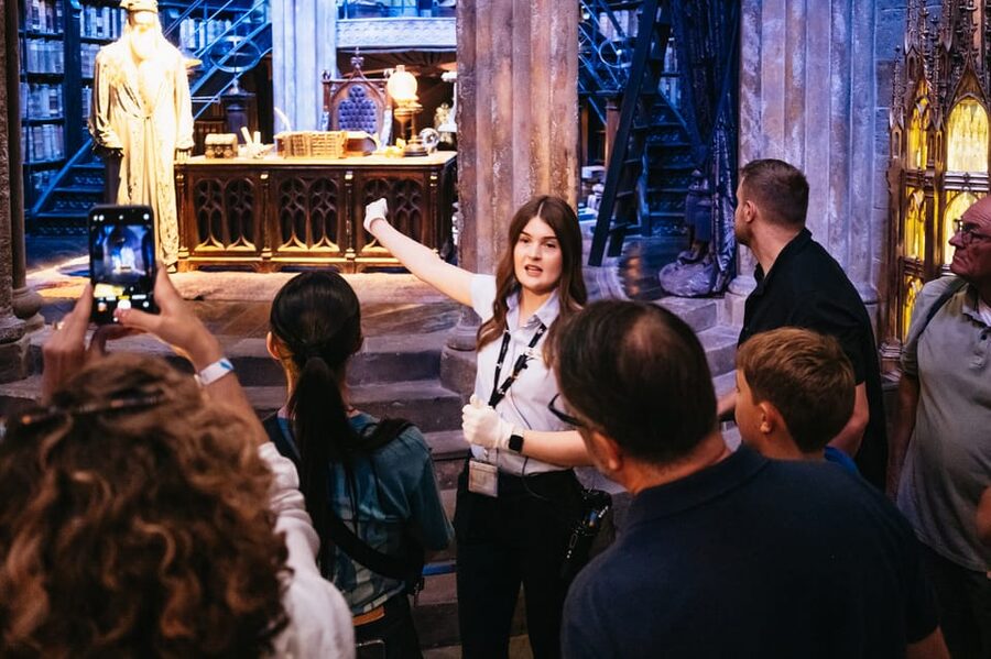 London: Fully-Guided Making of Harry Potter Tour - Entering the Great Hall after the short film