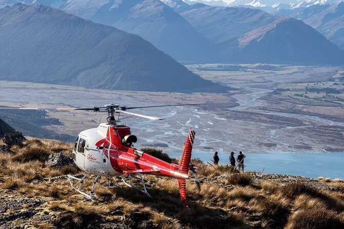 Lord of the Rings and Glacier Helicopter Tour - From Frankton to the Shotover River Gorge