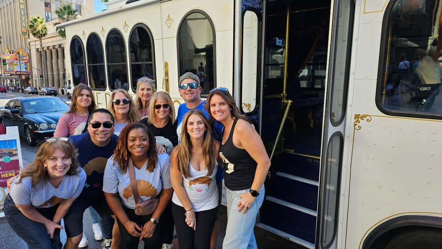 Los Angeles: #1 Trolley Bus Hollywood Sightseeing Tour - Miracle Mile and Museum Row