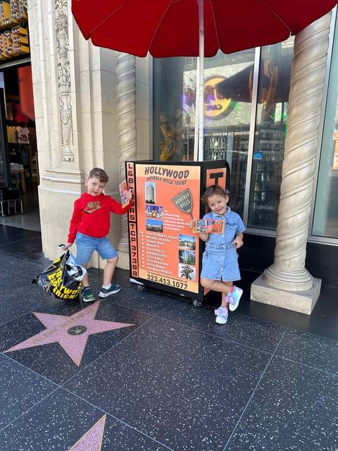 Los Angeles: Hollywood and Beverly Hills Open-Top Bus Tour - Key points at a glance