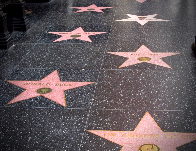 Los Angeles: Hollywood Walk of Fame Walking Tour - A closer look at the entertainment business
