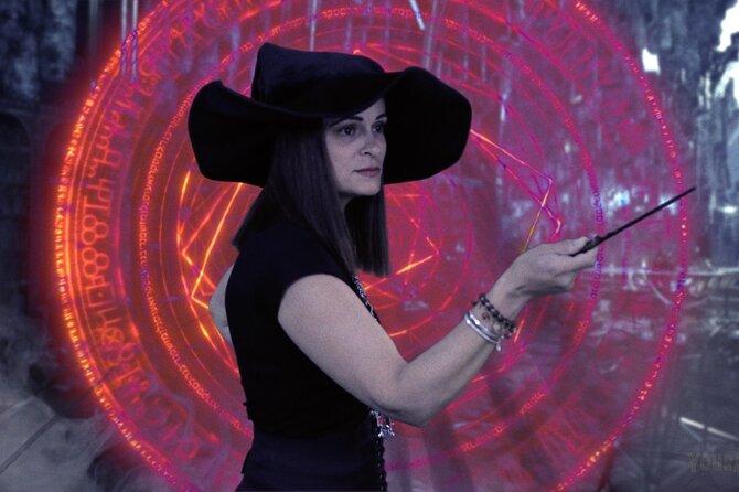Malaga Film Adventure Star in a Wizards Movie - Before the shoot, your group prepares online