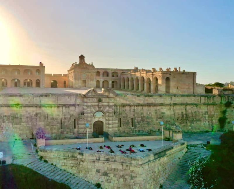 Malta: Game of Thrones Location Yoga Class - The Walk Through the Security Gate