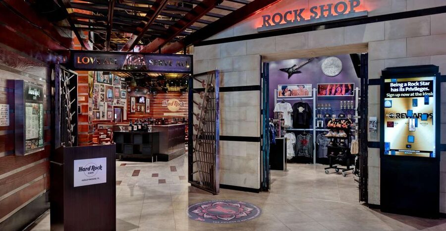 Meal at the Hard Rock Cafe Hollywood Florida - A 90-minute meal at 1 Seminole Way