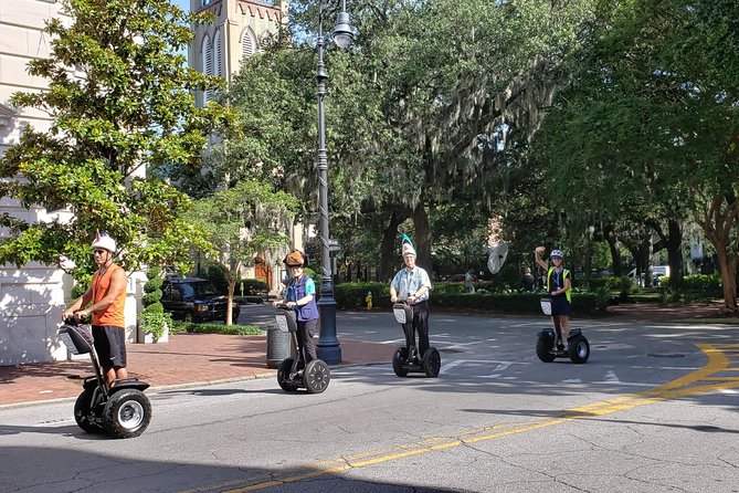 Movie Locations Segway Tour of Savannah - The Forrest Gump bus stop site