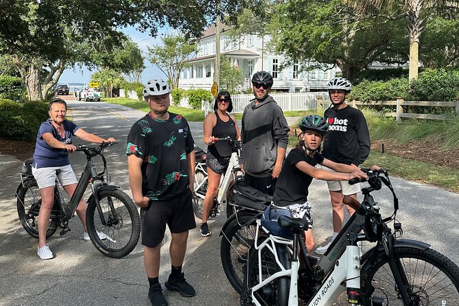 Outer Banks Film Location eBike Tour in Charleston - Old Village and the Pitt Street Pharmacy stop