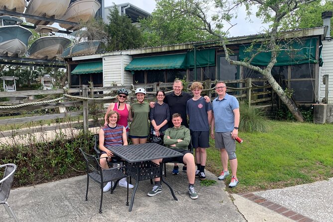 Outer Banks Film Location eBike Tour in Charleston - Shem Creek, waterfront riding, and The Wreck