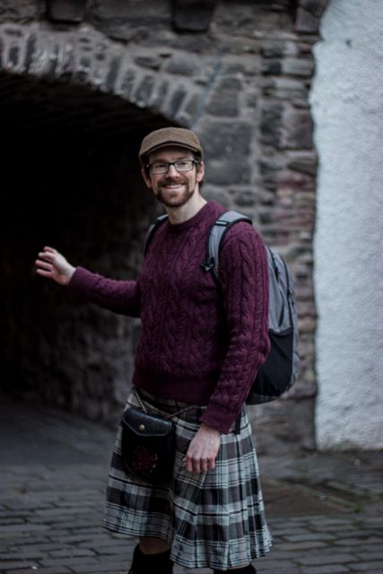 Outlander film locations and Jacobites in Edinburgh - Old Town streets and the Jacobite story