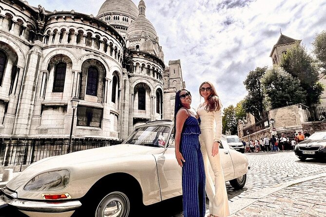 Paris TV Show Tour in a Open Top Vintage French Car Citroen DS - The Eiffel Tower, Invalides, and the river bridges