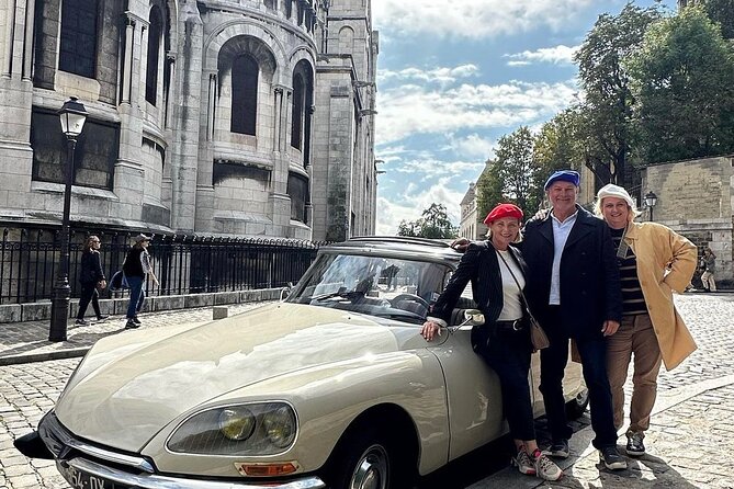 Paris TV Show Tour in a Open Top Vintage French Car Citroen DS - Benjamin’s guiding style and the private format