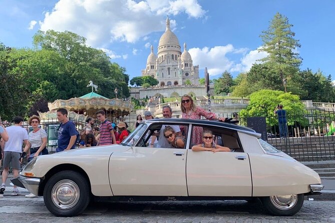 Paris TV Show Tour in a Open Top Vintage French Car Citroen DS - From Place de l’Estrapade to Saint-Germain