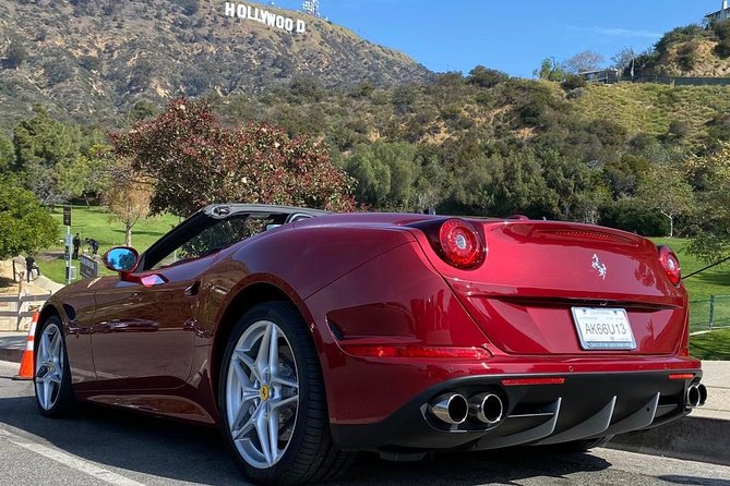 Private Ferrari California T Drive from Hollywood to Sunset Plaza - What the $74 Ferrari drive really offers