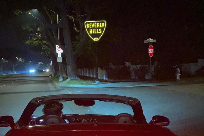 Private Ferrari California T Drive from Hollywood to Sunset Plaza - Reaching Sunset Plaza and the celebrity addresses