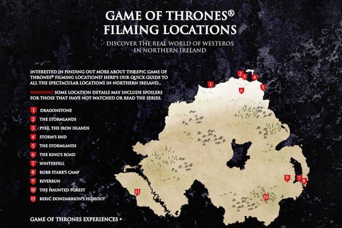Private Game of Thrones including Giant's Causeway Causeway Coast Rope Bridge - Why a private Belfast day makes sense