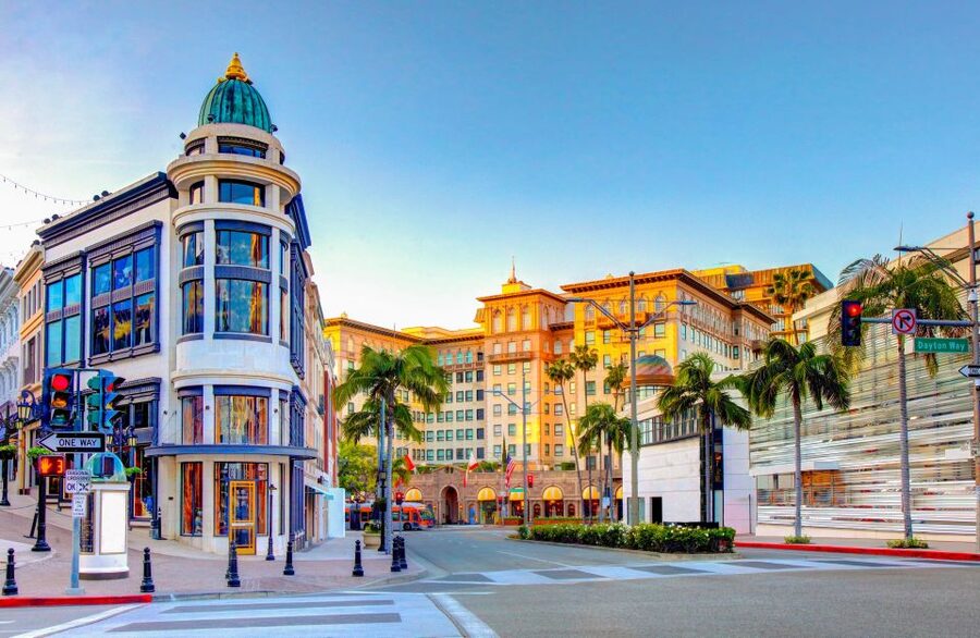 Private Tour Hollywood Beverly Hills Santa Monica Venice - Beverly Hills, Rodeo Drive, and the Pretty Woman Hotel
