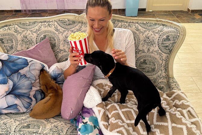 Puppies and Movies: A Feel-Good Film Night with Rescue Pups - The Rescue Focus Gives The Evening More Meaning