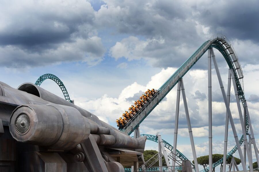 Rome: Cinecittà World the Cinema Theme Park - Altair, the major test for thrill seekers