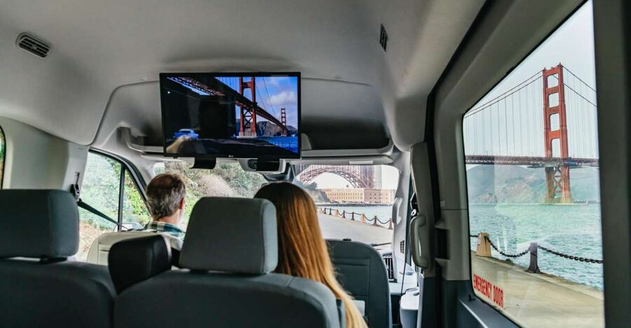 San Francisco: Movie Filming Locations Bus Tour - Matching the screen to the street