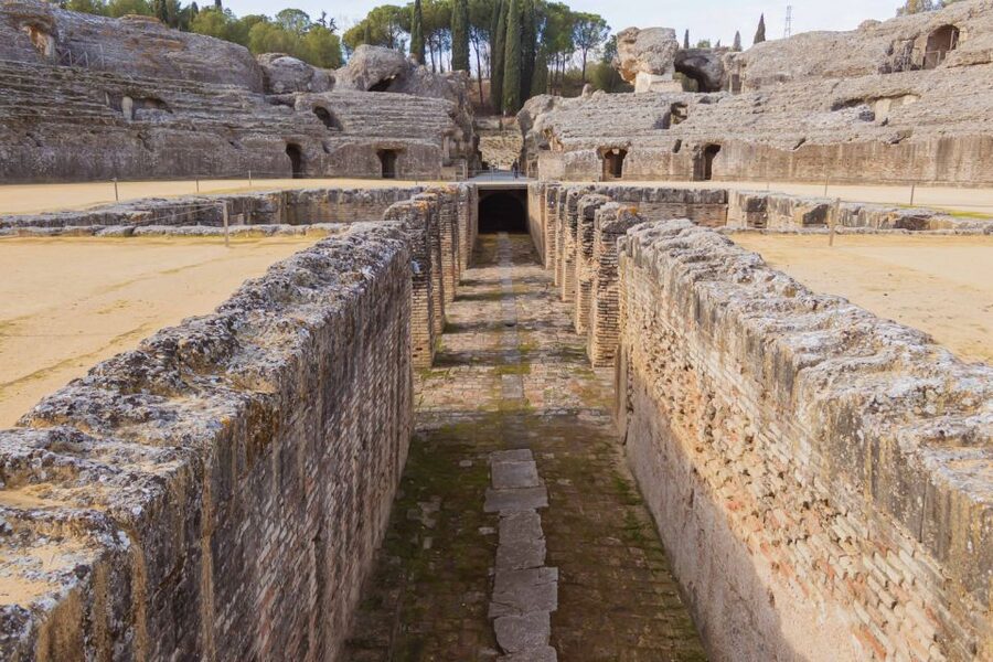 Seville: Game of Thrones and Roman Empire Italica Tour - The Planetarium Mosaic brings the detail close