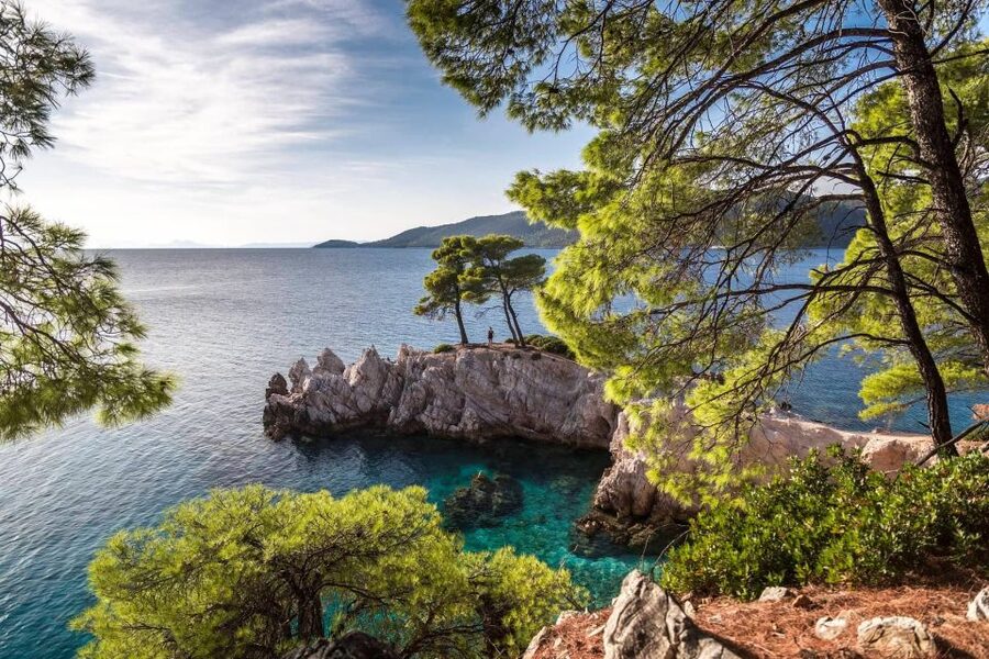 Skopelos: Mamma Mia Filming Locations Tour - Starting the drive through Skopelos
