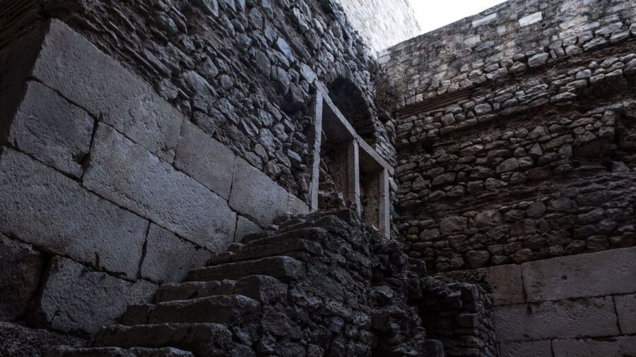 Split: Game of Thrones Tour with Diocletian's Palace Cellar - Walking into Diocletian’s Palace