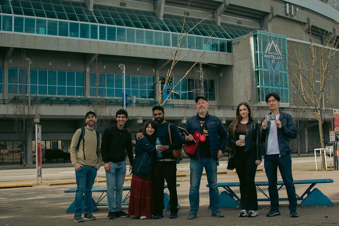 Superhero TV Shows Tour (The Flash) - B.C. Place: finding STAR Labs outside the stadium