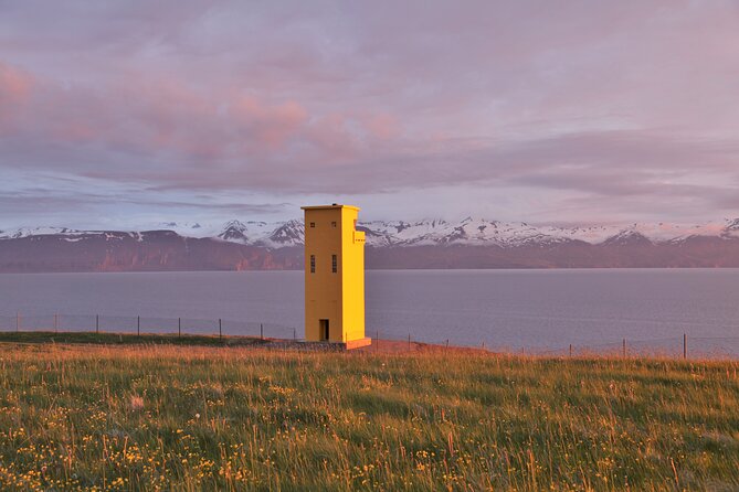 The Story of Fire Saga Eurovision: Netflix Húsavík Walking Tour - The JaJa Ding Dong Stop and Harbor Views