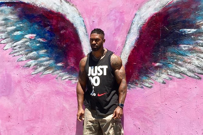 The Ultimate LA and Hollywood Photo Tour - Melrose Avenue murals and Angel Wings