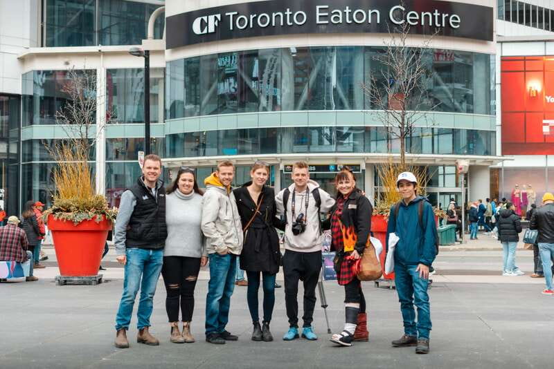 Toronto: Hollywood North Experience Film & TV Tour - The CN Tower photo stop and Eaton Centre