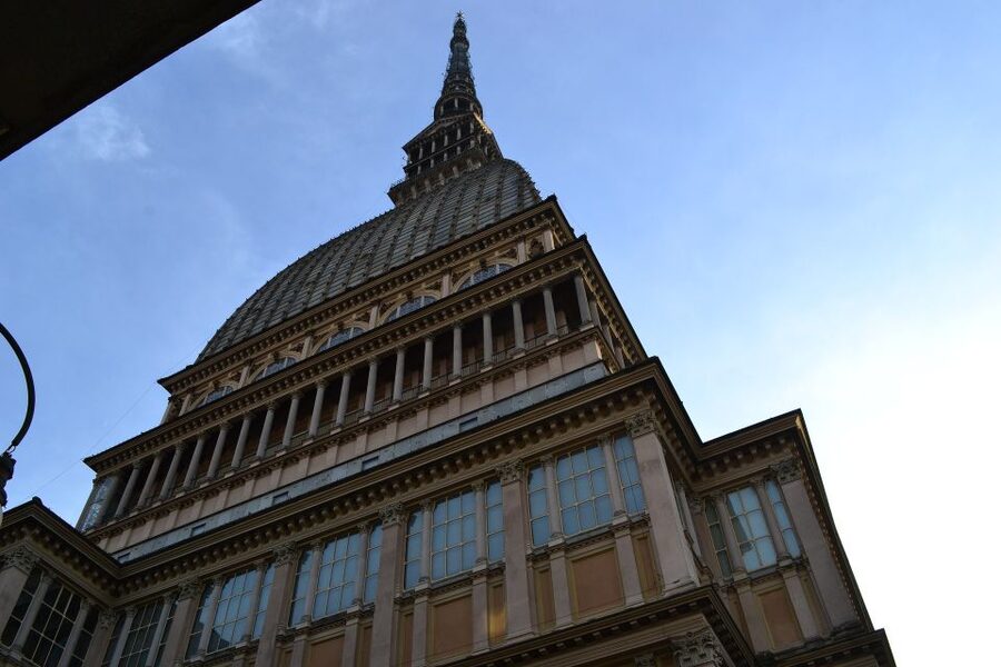 Turin: National Museum of Cinema & Mole Antonelliana Tour - The panoramic lift and the view from the Mole